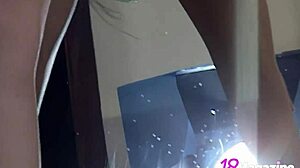 Young Mexican Teen In Satin Fetish