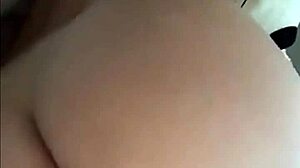 Blonde teen screams with anal dildo!