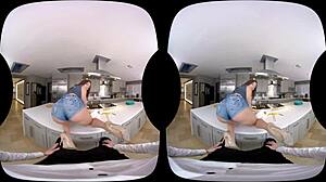 Naughty america vr step daughter's hot friend in pov adventure