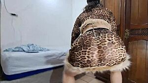 Pov - Gorgeous Curvy Stepsister Got Herself A New Leopard Outfit And Asked Me To Take A Look Before A Sloppy Blowjob - Full Video On Red -