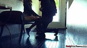 Riley Reid Giving A Messy Blowjob!