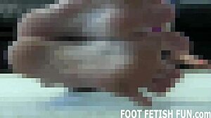 Foot Fetish Domination in Stockings POV