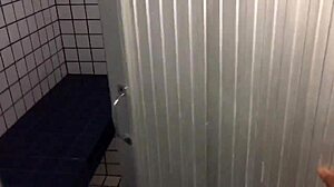 the ebony beauty stripped naked in the bathtub as i recorded every detail