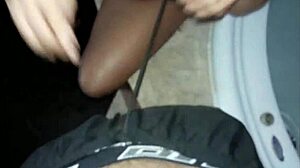 Hot sex with Alessandra Marques' big cock.