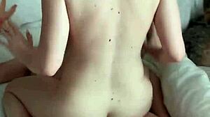 Did Hanna suck that hairy cock?