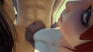 Serania Maya Maxs Menage com Deepthroat e Gozada