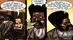 Ever wondered how a BBC sheriff dominates with a 12-inch monster cock? Watch this interracial clash outdoors!