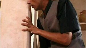 Spying on stepdaughter caught in action