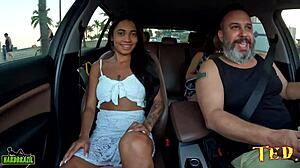 Uma India Joins Wild Ride at Praia Grande with Graziela Cheiner