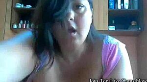 watch my big tits masturbating on cam?