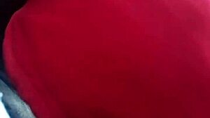 in the car, she gave a sloppy blowjob to her black lover