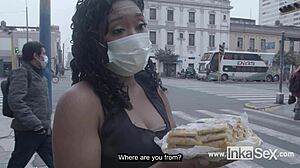 Tremenda Morena Peruana Pillada Por Comprador Pervertido!