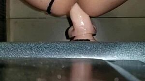 mexican shemale ladyboy sucking dildo again, want to see more?