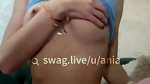 Európai szűz maszturbál webkamerán! 😍