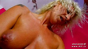 Amateur tanned French girl fucked hard in doggy and jizzed in mouth