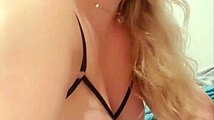 Blonde Amateur Gives Intense Blowjob and Backshots