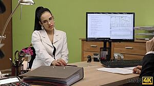 Loan4k Agent Insists Sex Saves Babe's Job Now