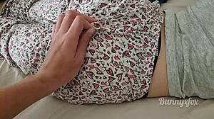 Feeling So Hot Showing My Young Cousin's Tight Pussy to You at Home