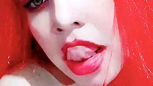 Chica Leche is carefully practicing her licking skills in this Argentinian video. Watch closely now.