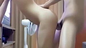 yo, check this thai couple getting wild in their dorm, so hot!