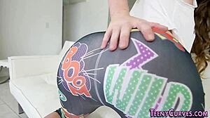 I drilled teen's round ass with my big cock, oh god!