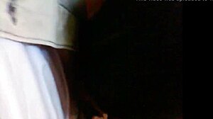 Ebony mulata performs oral and anal in POV scene