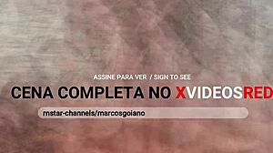 Marcos Goiano and Joseph Dotado Bent Over in Pool for Deepthroat Doggystyle Bareback Creampie