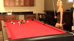 Naughty teen Becky teases with her tight body in a striptease.