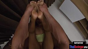 Thai Wife's WORKOUT Turns Into a QUICKIE Blast! POV Action Unfolds Fast!