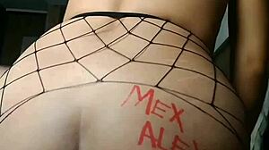 That hot mexican ass rides my cock in doggystyle passion.