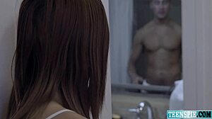 hazel heart wastes no time for cumshot