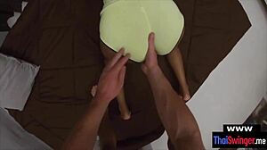 Thai Wife's WORKOUT Turns Into a QUICKIE Blast! POV Action Unfolds Fast!