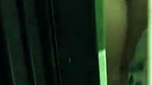 Stepbrother catches latina in bathroom for deepthroat and doggystyle cumshot