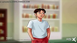 Summertime Saga: You have to draw each other in episode 4 scene 32!