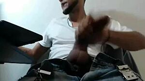 Soldier with huge cock in the army