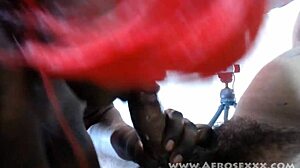 too much make up big girl suckin cock sloppy