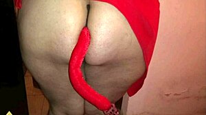 Halloween 2022 with latina bbw in lingerie.