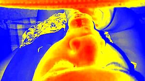 Homemade bbw gives sloppy blowjob in pov