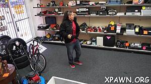 Rough blowjob sucking amateur cock in reality