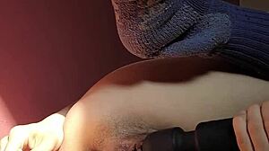 Cute Milf Plays with Her Wet Pussy and Ass Holes