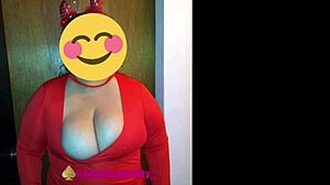 Halloween 2022 with latina bbw in lingerie.