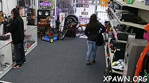 Rough blowjob sucking amateur cock in reality