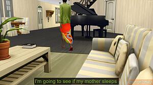 Pasynk se v noci vplíží do postele a prosí indickou milfku o sex... ona konečně souhlasí!