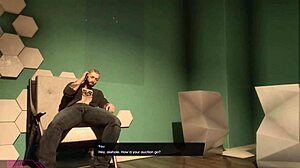 Saints Row Heist Cutscenes Without Clothes in Anime Style