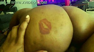 thick ebony neighbor comes over for rough fucking