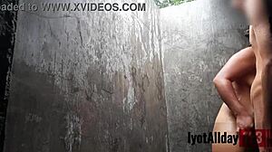 Horny Pinay MILF Enjoys Outdoor Rough Sex