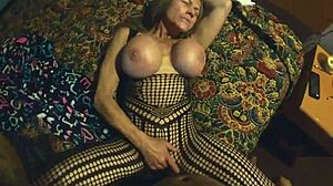 Busty Cougar Intensely Pounds Young Stepson's Big Cock In Pov