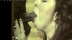 Vintage Interracial Scene In London With Dark Lantern