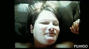 nichole's knockers getting cum facials?