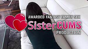 Prankster stepbrother drills teen pussy